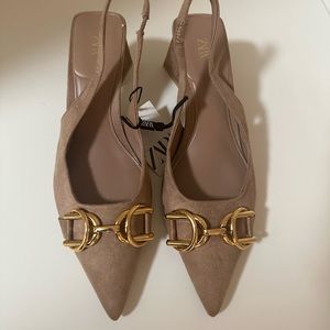 Zara slingback heels